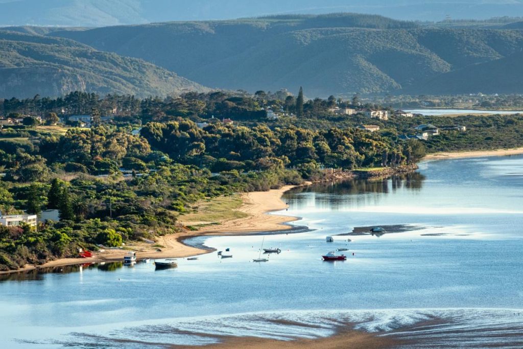 The Keurbooms River lagoon.