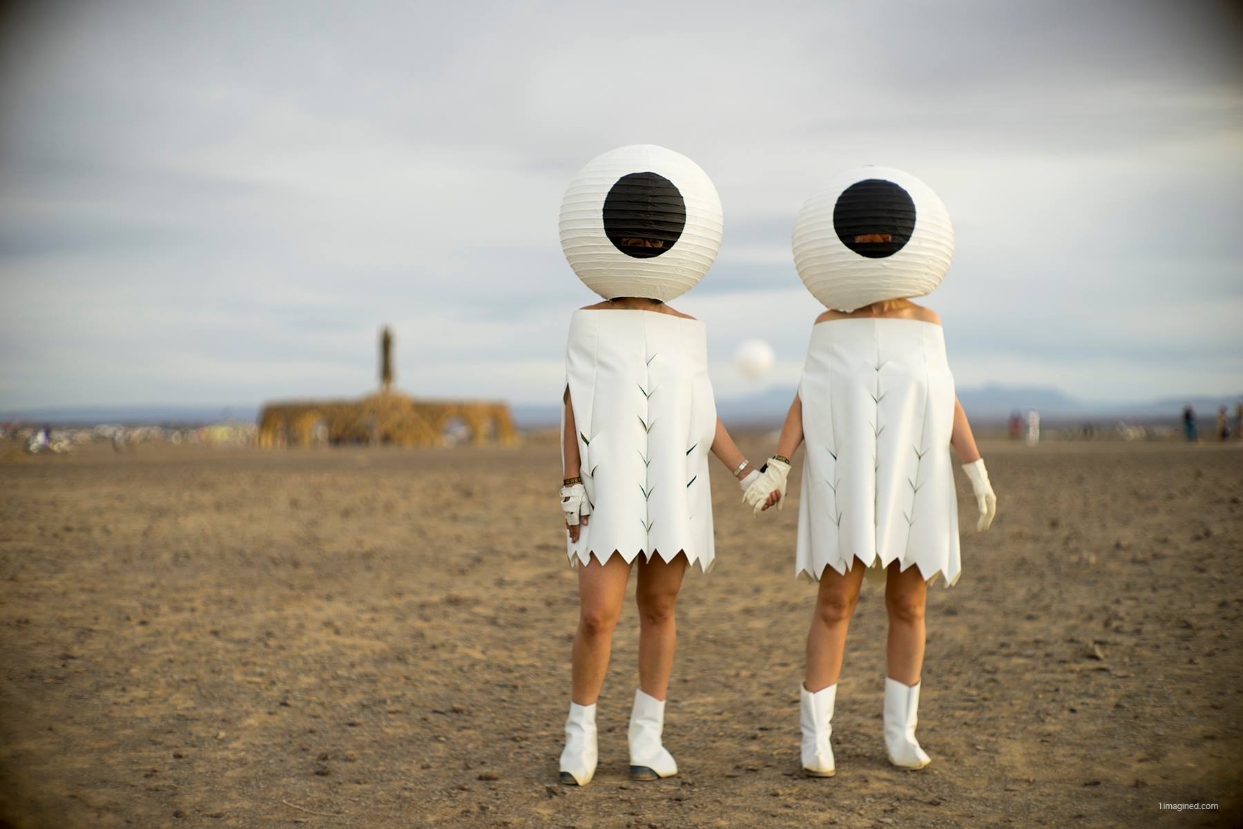 Afrikaburn Outfits are out of this world | Photo credits: Michael Groenewald