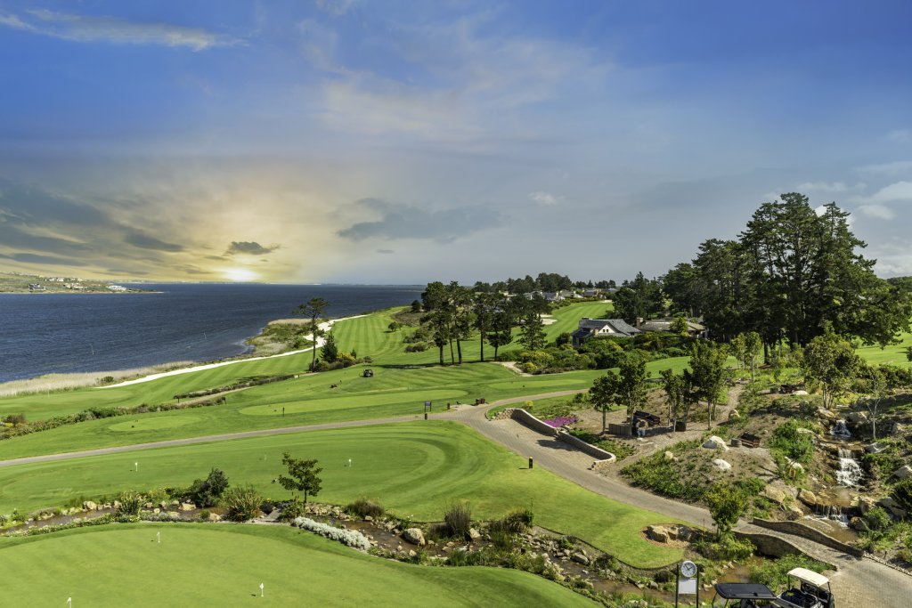 Arabella golf course in Hermanus, Cape Town South Africa.