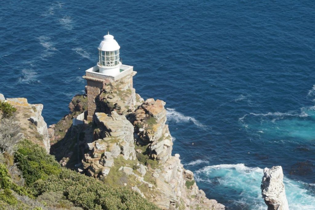 One of the lighthouses at Cape Point.