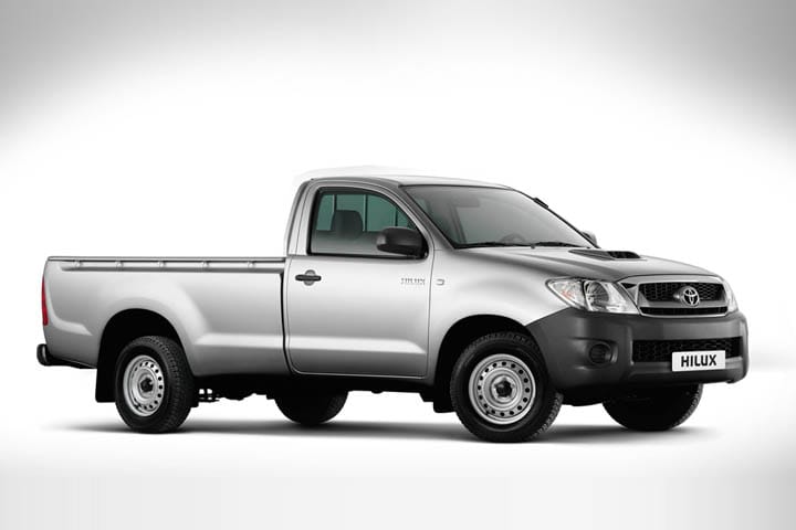 Toyota Single/Double Cab 4x4 with Canopy