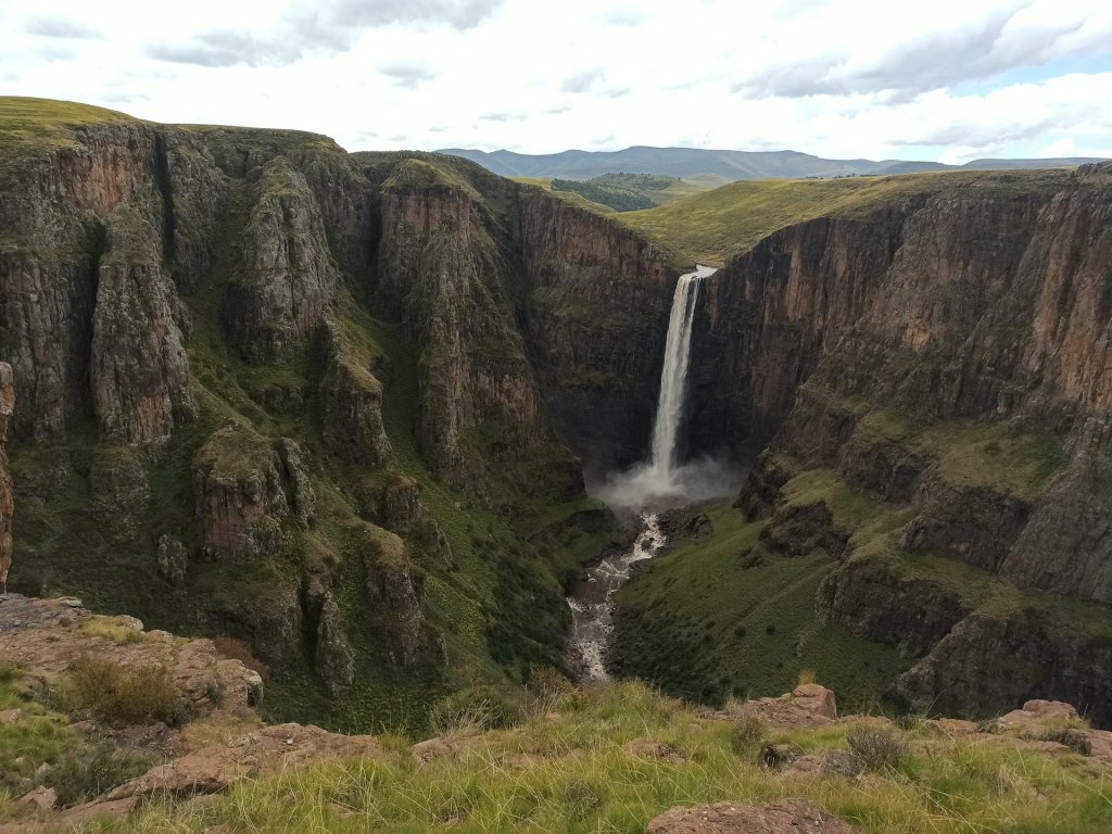 Maletsunyane Falls in Lesotho.