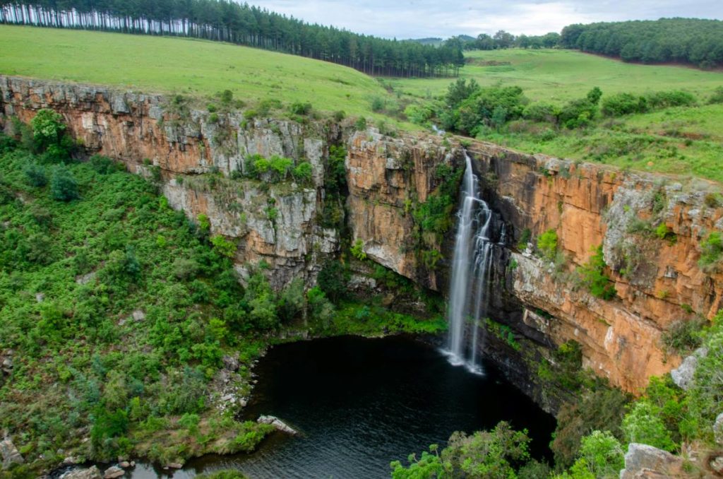 The Berlin Falls waterfall in Mpumalanga, South Africa.