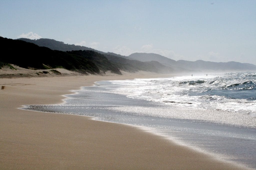 Cape Vidal beach, South Africa.