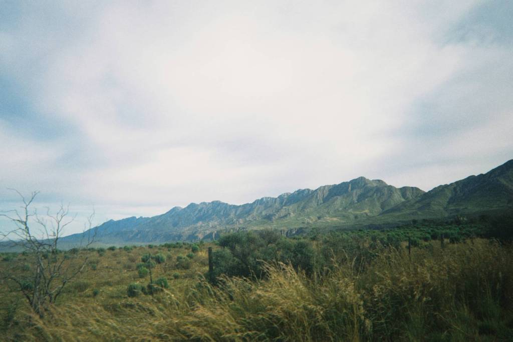 View of the Swartberg Mountain Range in the Western Cape.