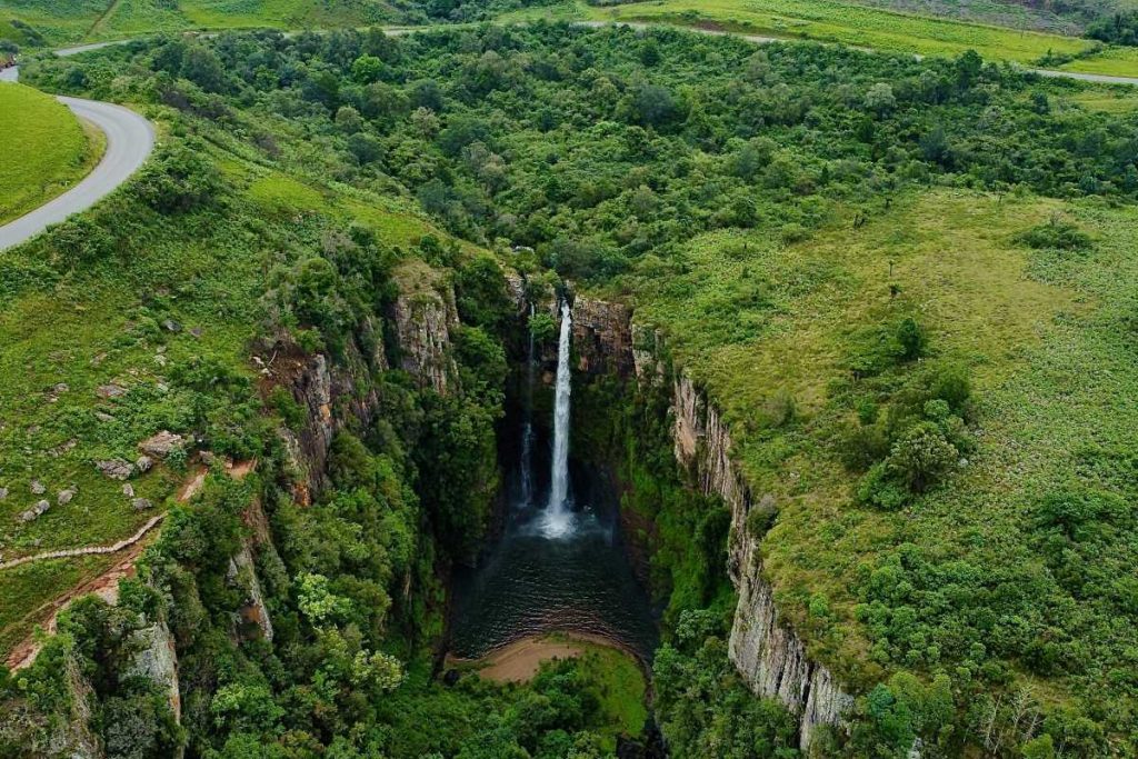 Mac-Mac Falls waterfall in South Africa.