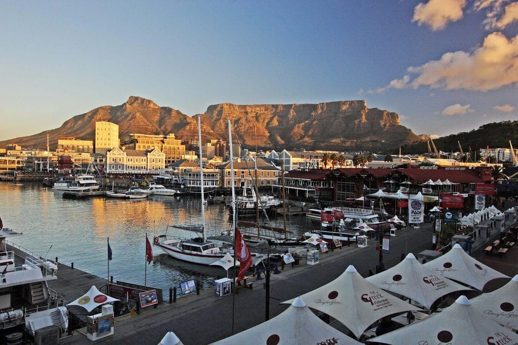 Sunset at the V&A Waterfront