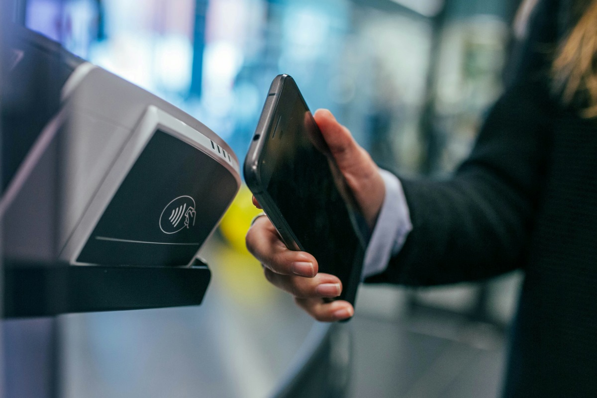 Using contactless payment as a travel hack.