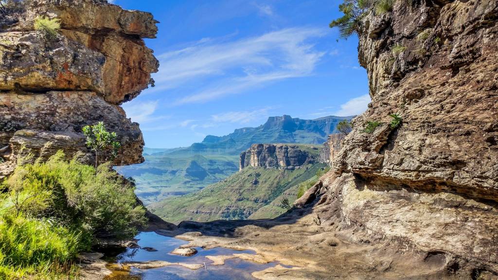 The Drakensberg Mountains