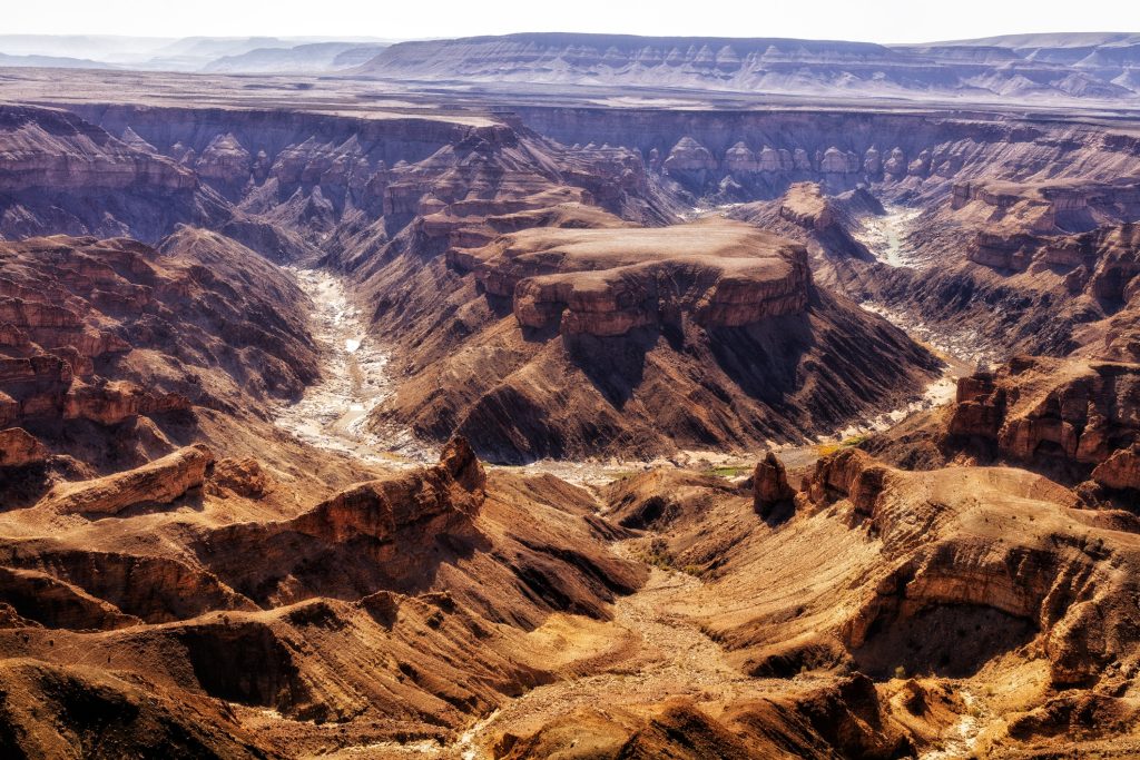 Fish River Canyon in Namibia.