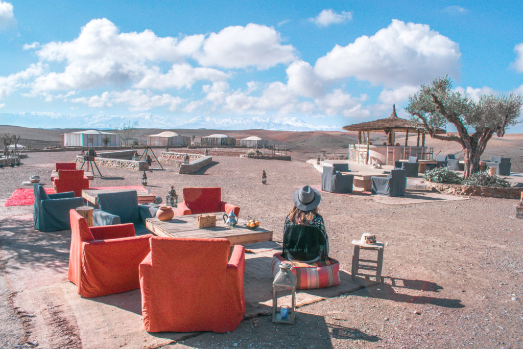 Glamping in the Agafay Desert, Morocco | Photo credits: 