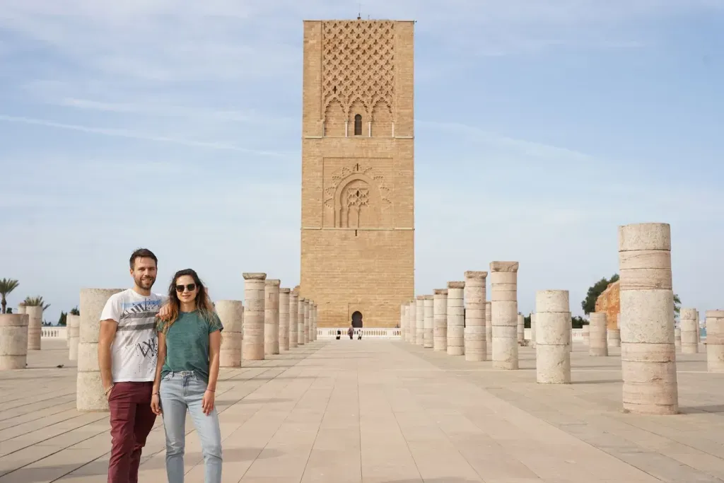 Hassan Tower in Rabat, Morocco | Photo credits: The Daily Packers