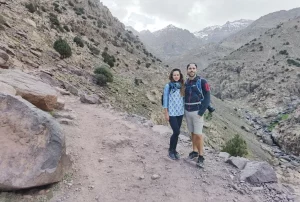 Hiking in Toubkal National Park, Morocco | Photo credits: The Daily Packers