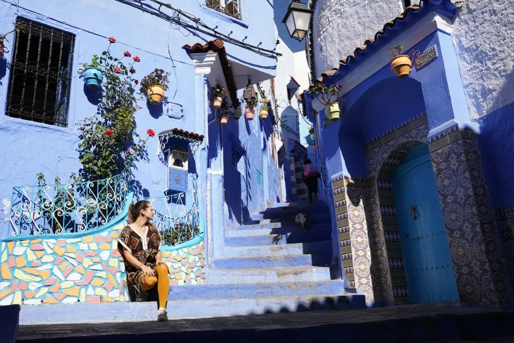 The blue city of Chefchaouen, Morocco | Photo credits: The Daily Packers