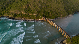 Kaaimansrivier mouth in Wilderness, South Africa | Photo credits: Fathima Kathree