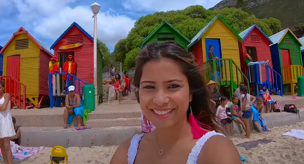 Colourful beach huts at St James beach in Caoe Town, South Africa | Photo credits: Savvy Fernweh