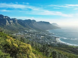View of the Twelve Apostles and Camps Bay from Lions Head, South Africa | Photo credit: Brooke Beyond
