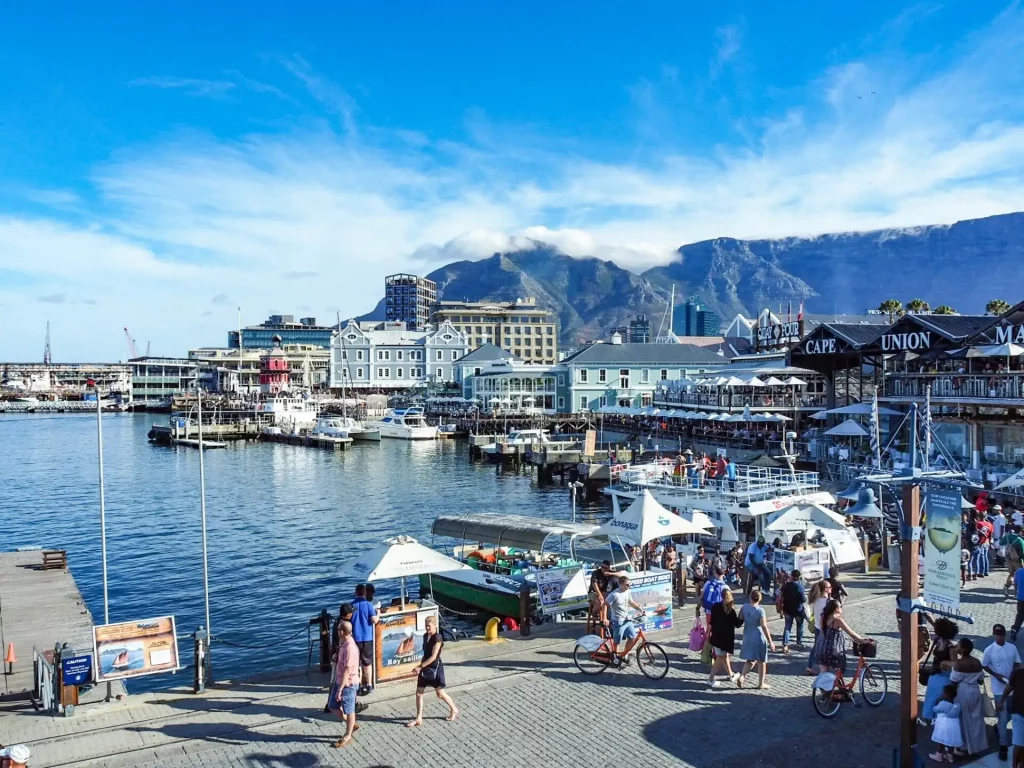 View of the V&A Waterfront in Cape Town, South Africa | Photo credit: Brooke Beyond