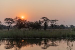 Residence at Kwando river at the caprivi strip Naminia