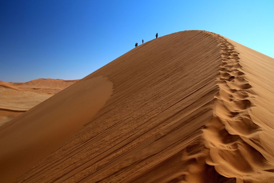 Sand Dune in Namibia Desert