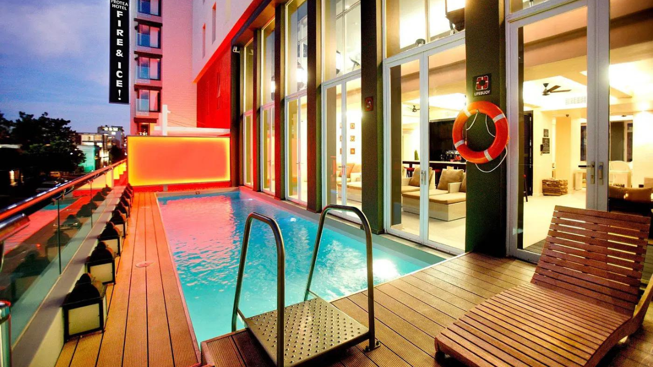 Pool Area on Balcony | Photo credit: Protea Hotel Fire & Ice