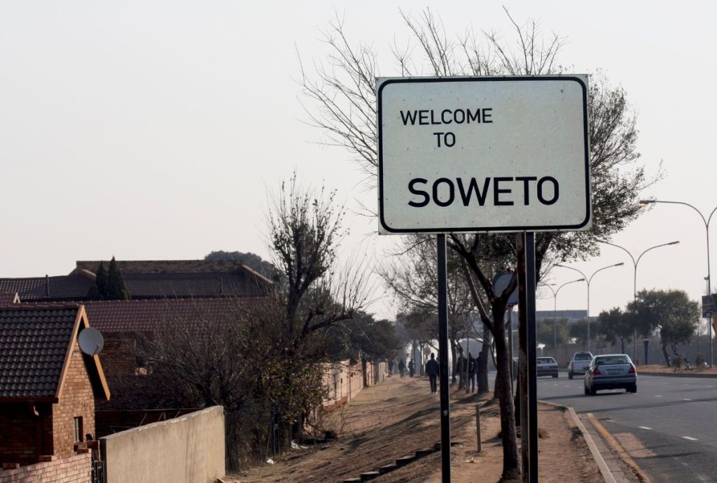 Welcome to Soweto sign
