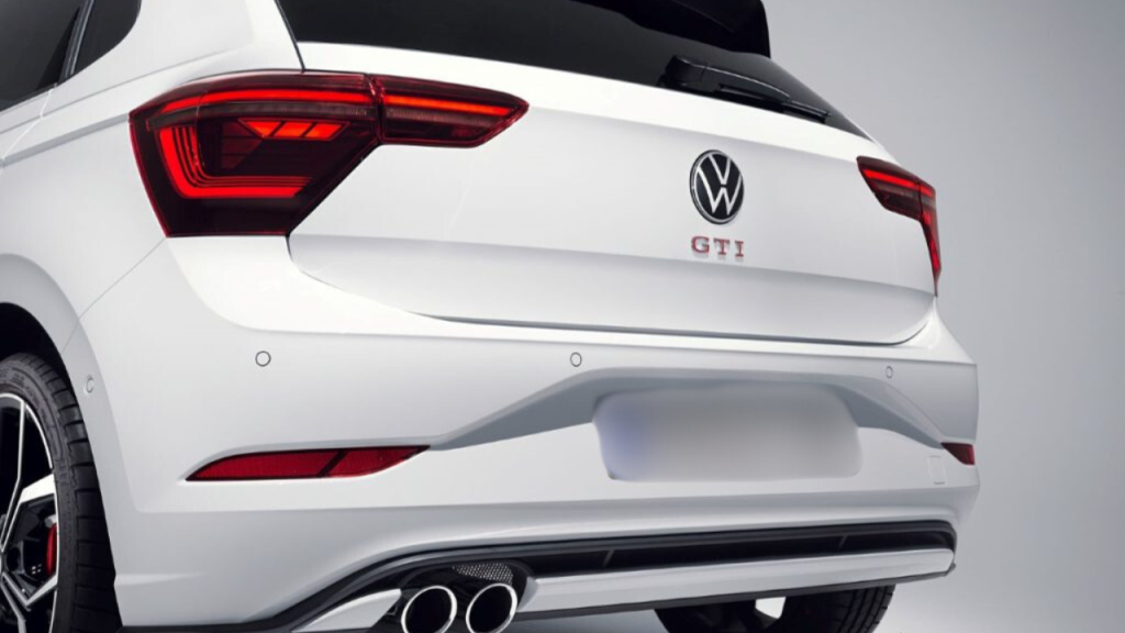 The sporty rear of the Volkswagen Polo GTI, which is exclusively built in South Africa