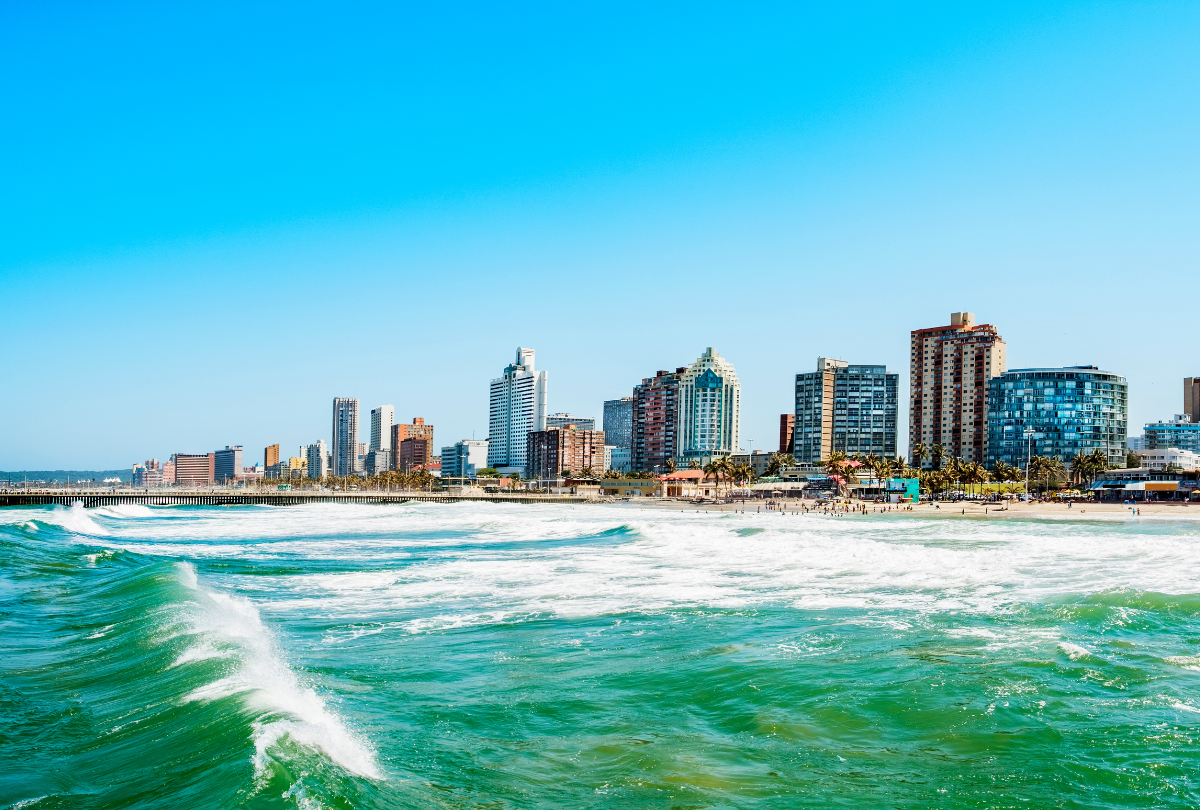Durban Skyline Waterside, Image Credit,