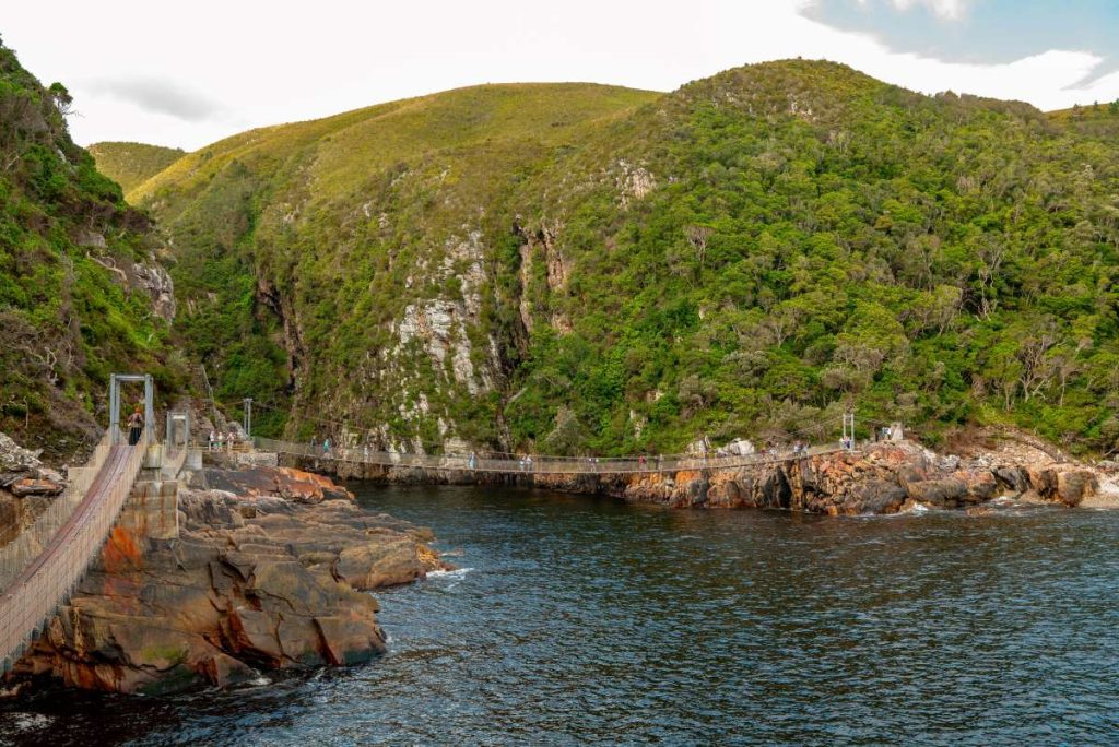 The Storms River Mouth in Tsitsikamma National Park.