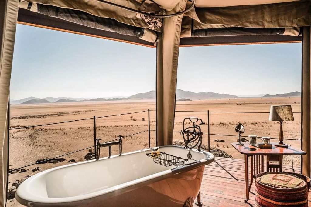 A bathtub at Sonop in Namibia.