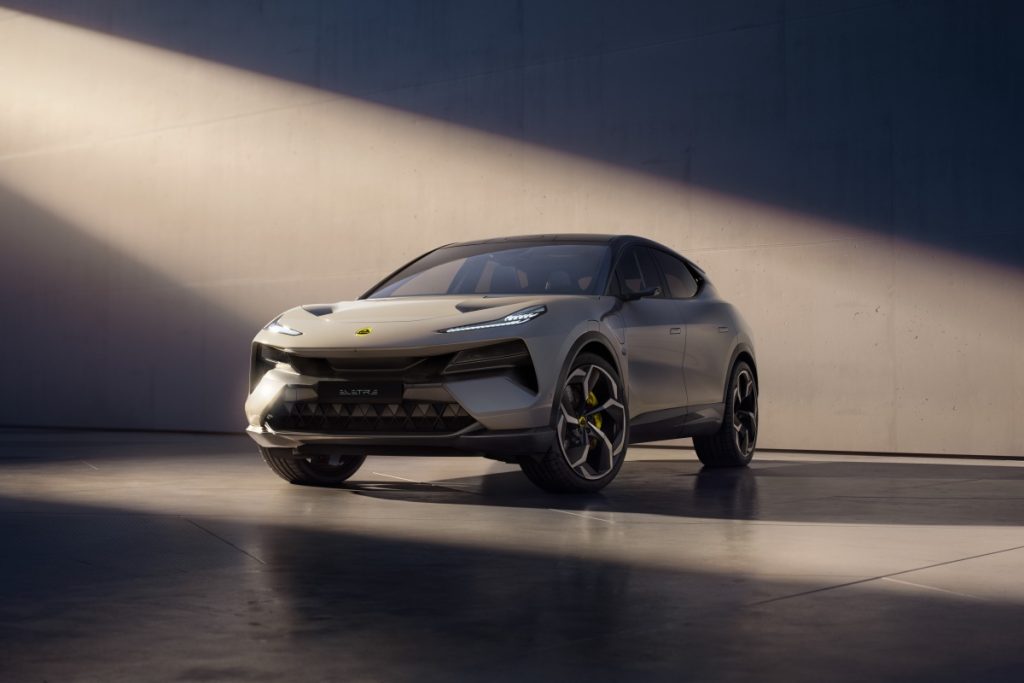 The Lotus Eletre electric SUV.