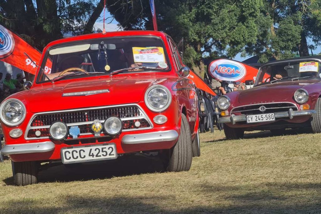 Cars at the George Old Car Show.