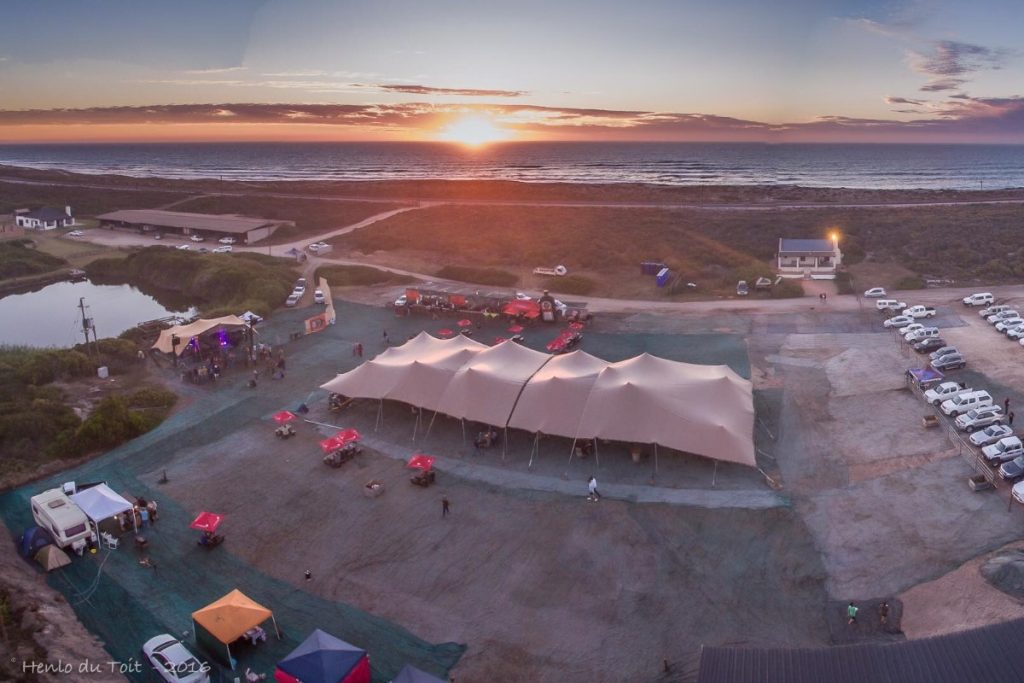 The campsite at Malkoppan on the West Coast.