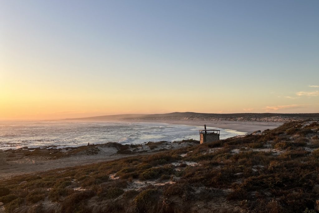 A coastal campsite at Namaqua National Park.