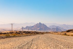 A dirt road in the Northern Cape.