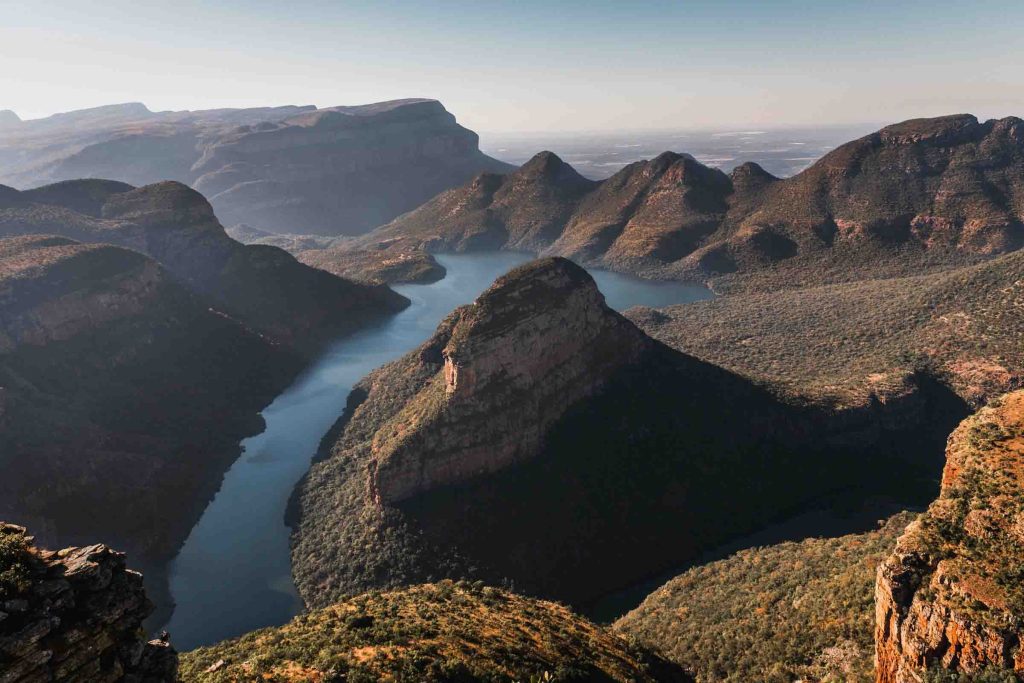 The Blyde River Canyon.