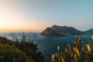 A view from Chapman's Peak in Cape Town.