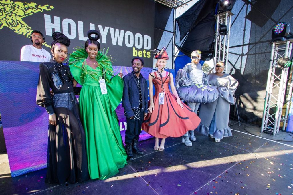 Fashionistas at the Durban July in South Africa.