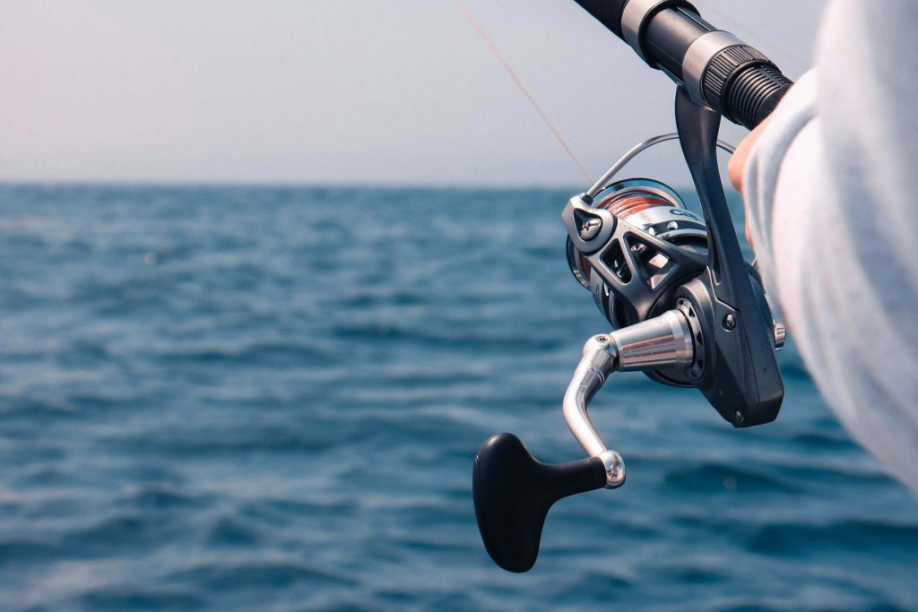 Fishing in the Atlantic Ocean.