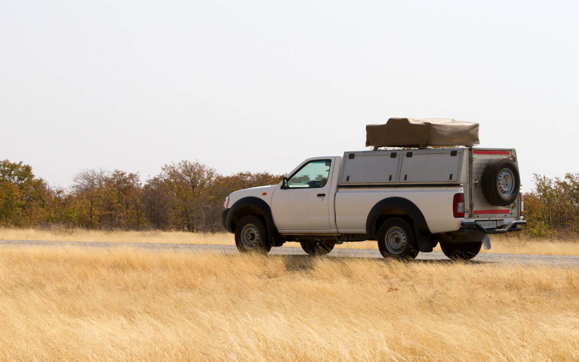 Driving through Botswana | Photo: michakliitwijk via Getty