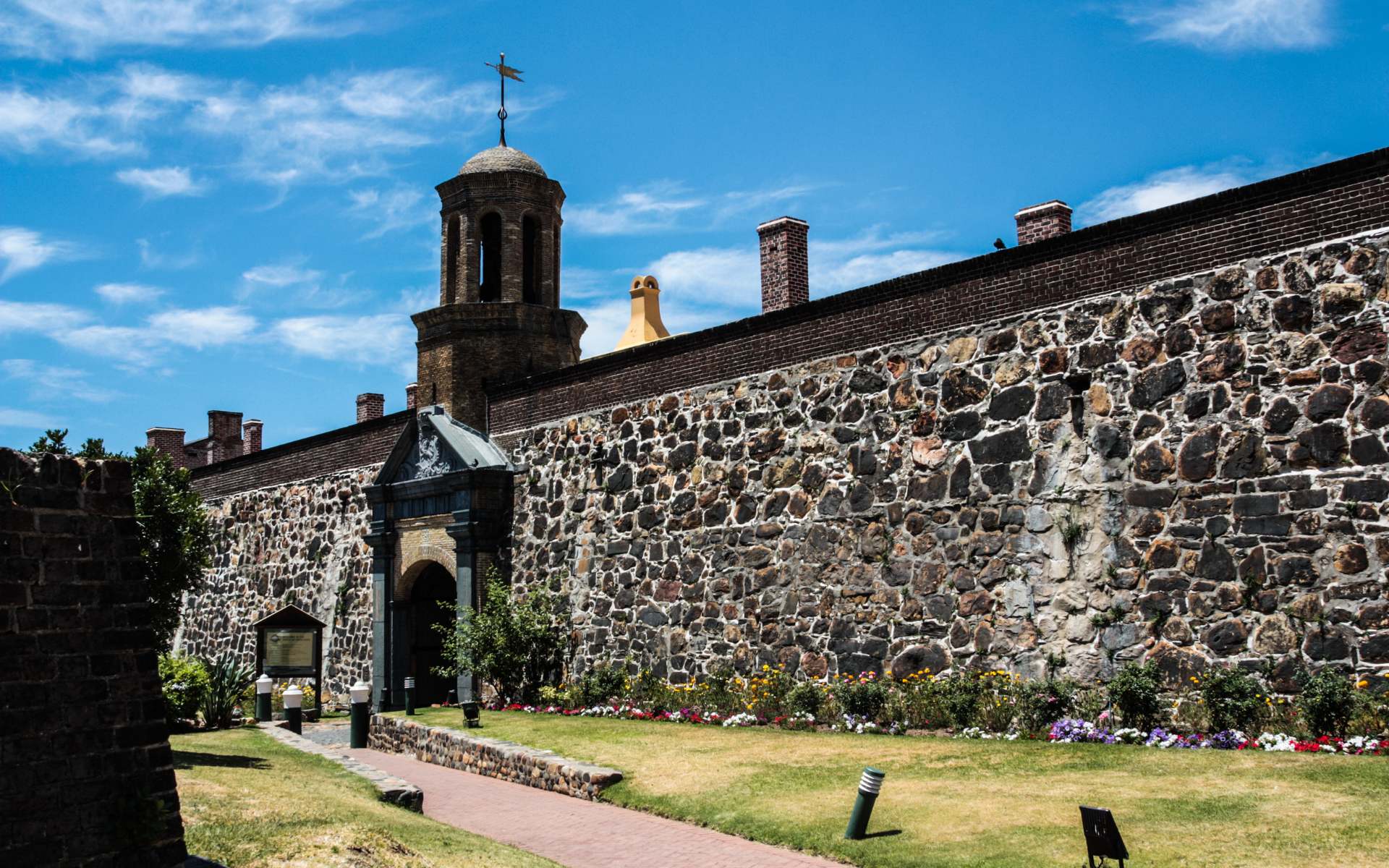 Exterior of Castle of Good Hope, Cape Town