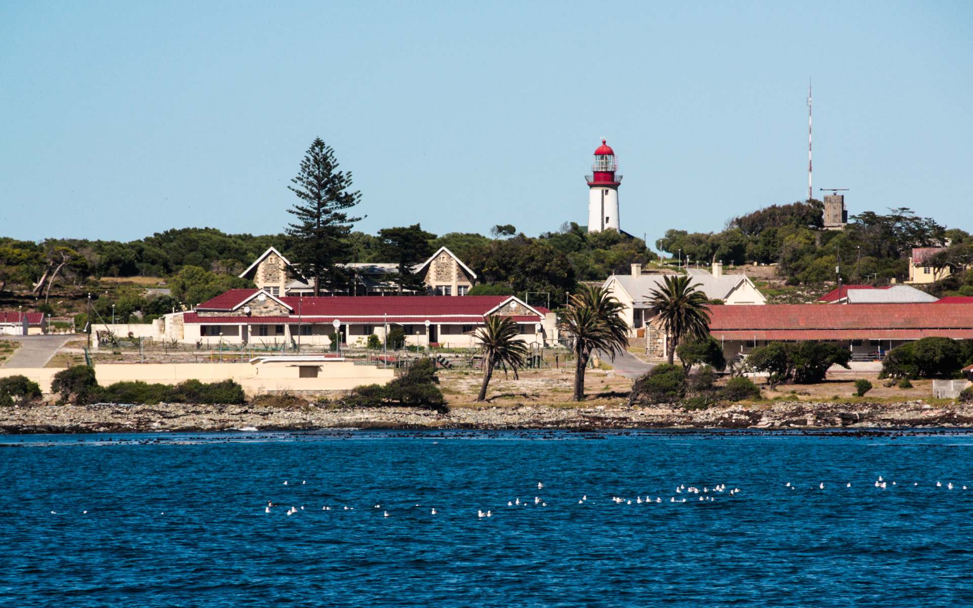 Former guards quarters on Robben Island