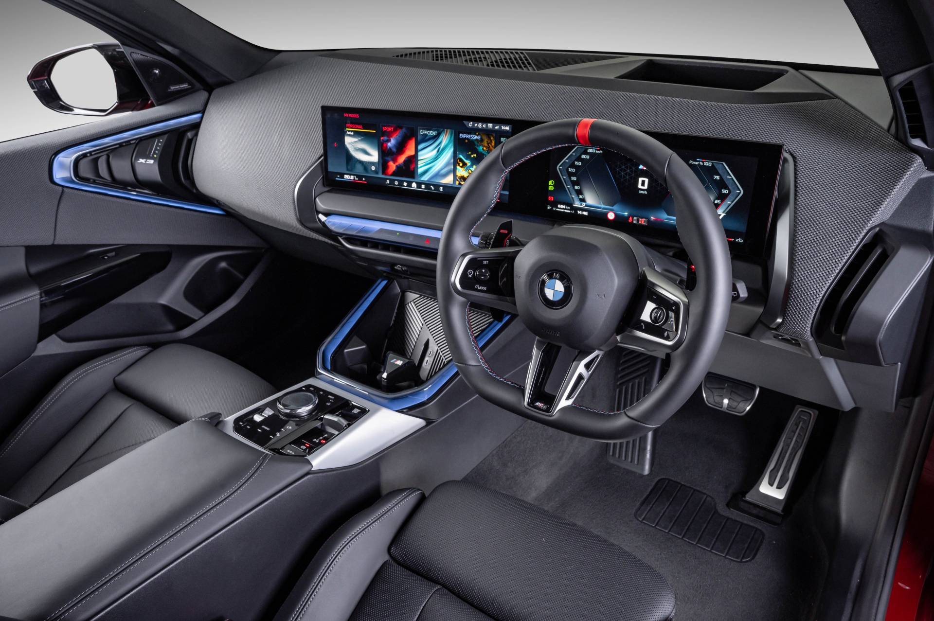 Interior view of BMW X3