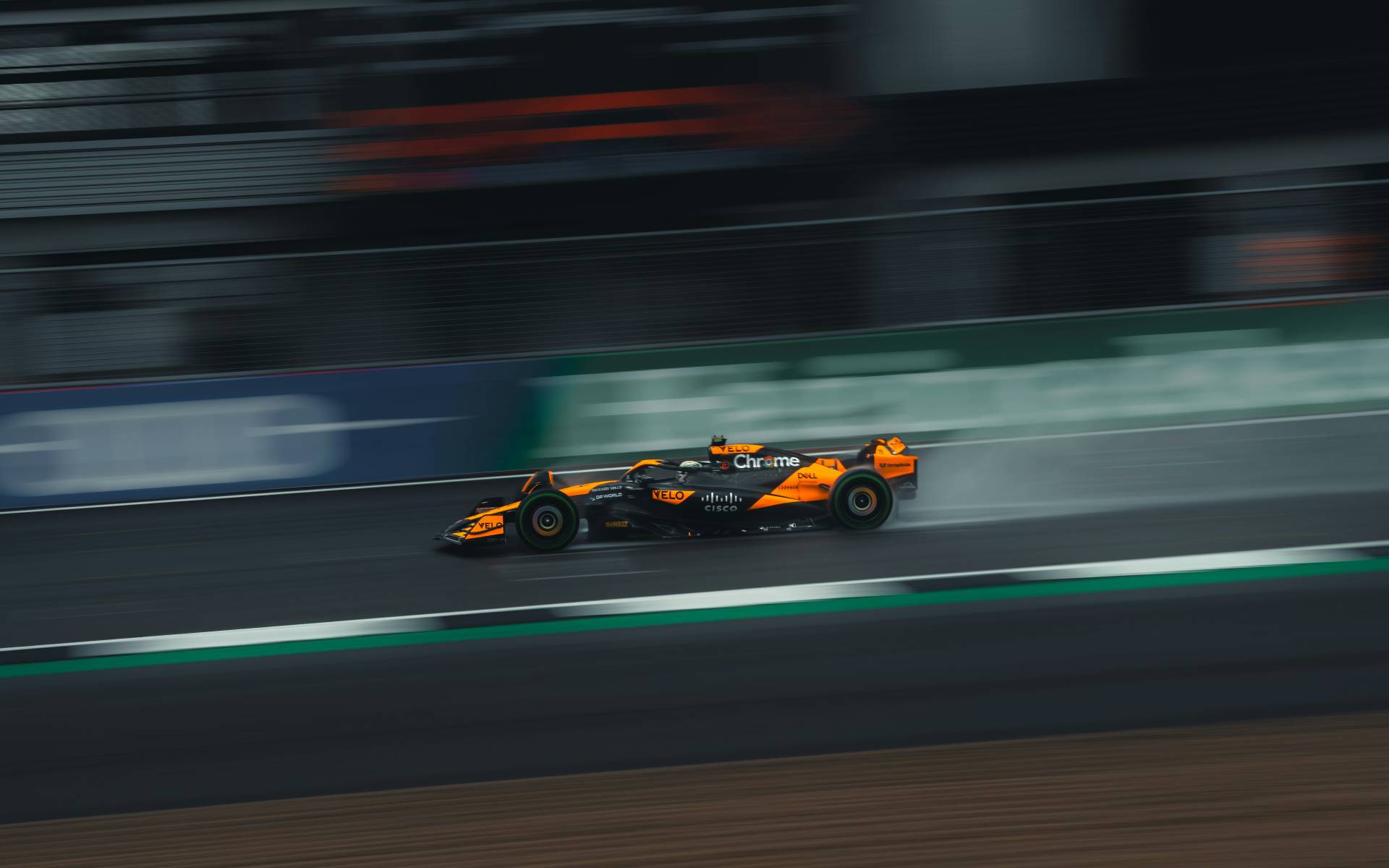 McLaren Formula 1 car on a race track