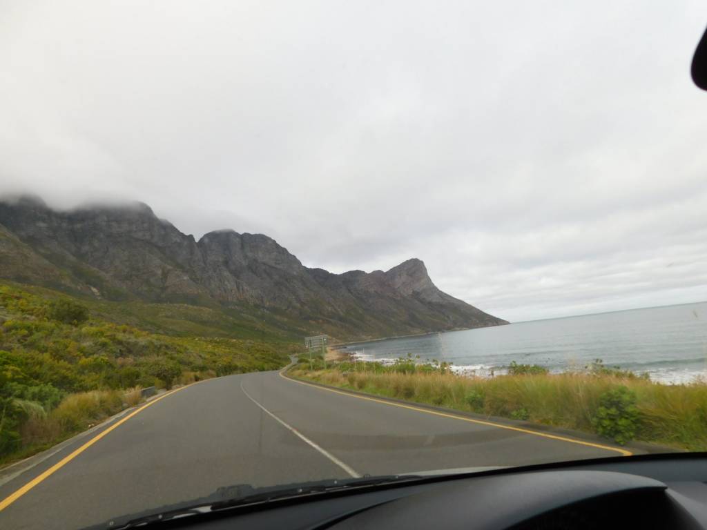 View of mountains on Clarence Drive