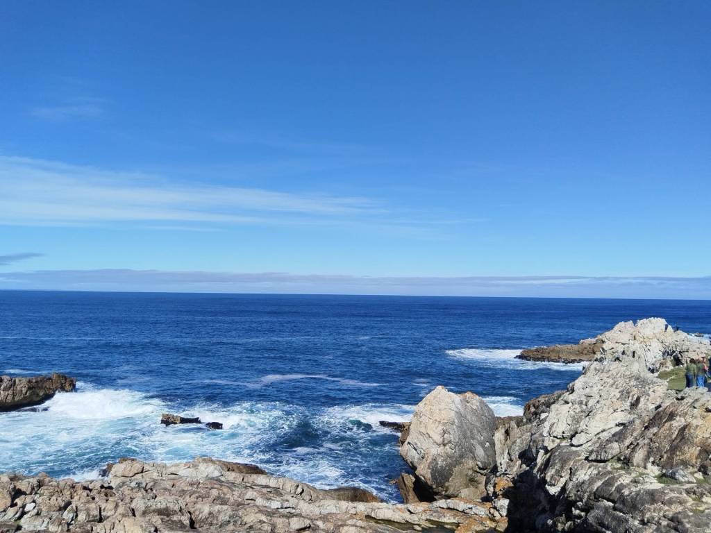 View over the ocean in Hermanus