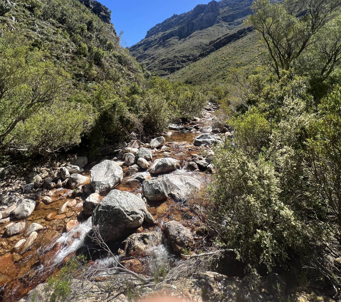Krom River Trail, a swimming spot near Cape Town