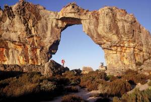 A view of Wolfberg Arch in Cederberg, South Africa.