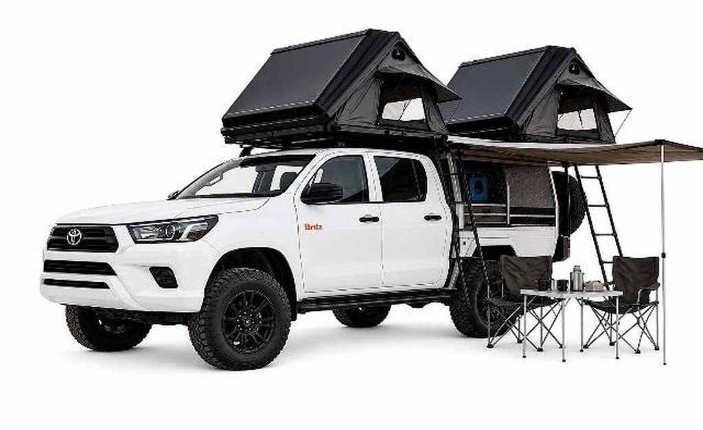 Toyota Hilux Double Cab Equipped Auto 4x4 Hard Shell Tents