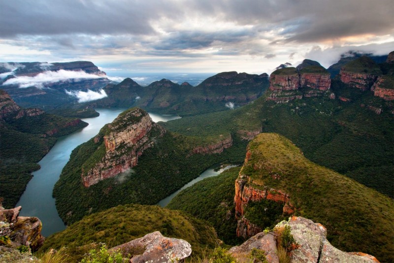The Blyde River Canyon in South Africa